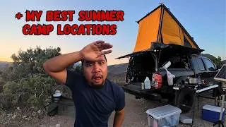 Thumbnail: Solo Camping in the HEAT & Cooking a SPICEY Filipino Dish