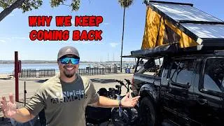 Thumbnail: Coastal Camping San Diego | Rooftop Tent Adventure & Waterfront Cooking