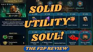 Thumbnail: Courageous Titan Event! | The F2P Review | RAID: Shadow Legends