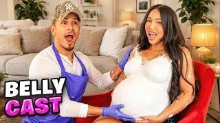 Thumbnail: OUR FIRST BELLY CASTING *FUNNY AF*