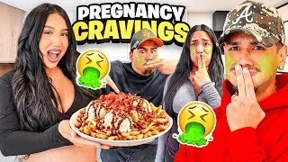 Thumbnail: EATING PREGNANCY CRAVINGS W/ FRASH *WEIRD AF*