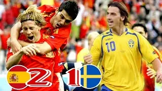 Thumbnail: The Gold Generation Spain vs The Great Ibrahimovic in Euro 2008