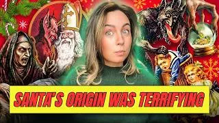 Thumbnail: The Dark Christmas Legends That Created Santa and Krampus | Kaelyn Moore