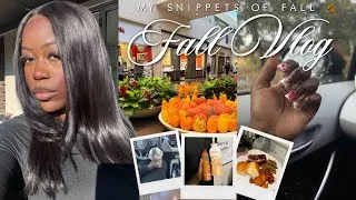 Thumbnail: a fall vlog 🍂 | maintenance + fall pick ups + fall drinks | Kaia