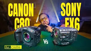 Thumbnail: Canon C80 vs Sony FX6 - Which One is Right for You? #canonc80 #sonyfx6 #c80 #fx6
