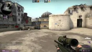Thumbnail: CS:GO - "Just save your AWP"  - 1vs5 CLUTCH