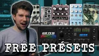 Thumbnail: I Found The Best Free Axe FX Presets