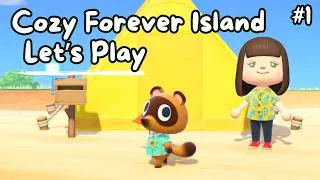 Thumbnail: I found our first villager! | Forever Island Episode #1