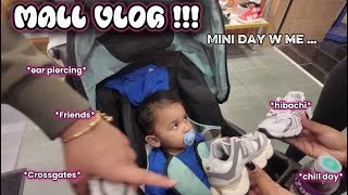 Thumbnail: Mall Vlog w/ Friends + My Son Got His Ears Pierced 🥹🩵