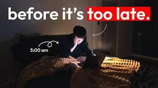 Thumbnail: please, i’m BEGGING you to fix your sleep schedule.