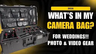 Thumbnail: What's in my Camera Bag for Weddings 2026 (Photo & Video Gear) | Wedding Photography & Videography