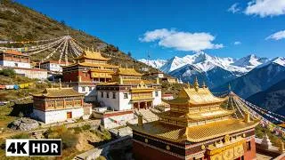Thumbnail: [4K HDR]Gold covering the entire temple?Opulent Buddhist Sanctuaries in China's Remote Mountains: