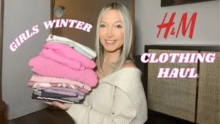 Thumbnail: GIRLS H&M WINTER CLOTHING HAUL! Transition from Winter to Spring outfits, and good girls basics!