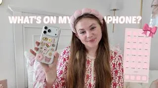 Thumbnail: What's On My iPhone 17 Pro Max🤫💖aesthetic customization + organization!
