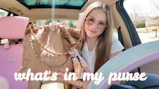 Thumbnail: WHAT'S IN MY BAG👛💗chanel 22