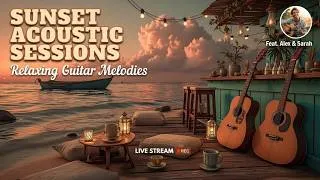 Thumbnail: Relaxing Acoustic Guitar Music ~ Sunset Beach Vibes - Calm Instrumental Guitar Melodies