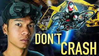 Thumbnail: My most dangerous drone shot: Industrial canning factory
