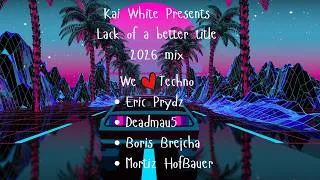 Thumbnail: Kai White Presents 2026's - Techno set ft Boris Brejcha, Eric Prydz, Deadmau5 + More