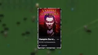 Thumbnail: Let's Play Vampire Survivors for the First Time Ever