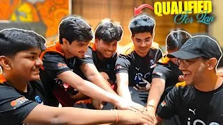 Thumbnail: FINALLY QUALIFIED FOR THE LAN 🥹 | IRL LIVE FULL MASTI 😅 | BAAT CHEET AFTER QUALIFICATION 😌