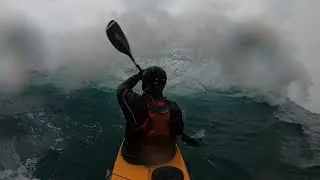 Thumbnail: Facing the wave head-on! Fun day in relatively good swell!
