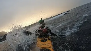 Thumbnail: Sea Kayak Surfing at Alnes - Perfect Conditions Await!