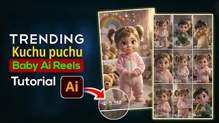 Thumbnail: Trending Kuchupuchu Tum Kahan Ho Baby Ai Reels Editing | Make Viral Baby Ai Reels For Free