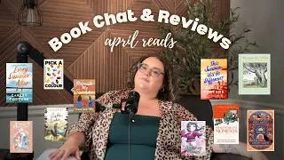 Thumbnail: book chat | everything I read in April