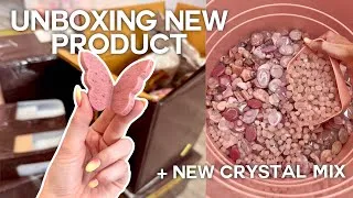 Thumbnail: Packing Orders for my Online Crystal Shop - Unboxing + Crystal Mix - Small Business Vlog