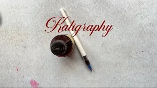 Thumbnail: 99% of People Will Feel Relaxed Watching This 😴✍️ | Calligraphy ASMR • Paper Sounds • Soothing ❤️✨