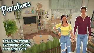 Thumbnail: Furnishing and Creating LORE in my Household for my CUSTOM Paralives World
