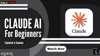 Thumbnail: Claude AI for Beginners | Explained In Kannada | Kaliyona