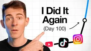 Thumbnail: I Blew Up On Social Media in 100 Days to Prove It's Not Luck (Again)