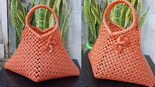 Thumbnail: Triangle 🔺️ shape plastic wire basket, New design plastic wire Basket 