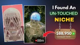 Thumbnail: This Skeleton Shorts Niche Is Exploding on YouTube (Create using ONLY AI)