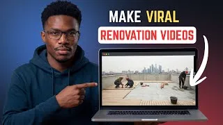 Thumbnail: How I Actually Make VIRAL Renovation Videos Using AI in Seconds