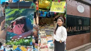 Thumbnail: Sunday Mahila haat Books Market 📚, Japanese Manga ₹50 , Books Started from ₹20 Nobles+Upsc+Neet 