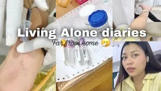 Thumbnail: Life in Delhi 🇮🇳Living alone diaries : Got Very Sick had to do blood test : life is challenging 