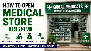 Thumbnail: How to Open a Medical Store | Drug License, Investment, Profit & Pharmacy Business