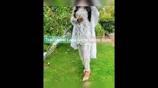 Thumbnail: #Gotta                                                               Handmade Lapa Gota Mirror Suits