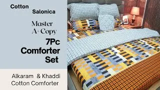 Thumbnail: #Comforter                                                        7Pc Cotton Comforter Set