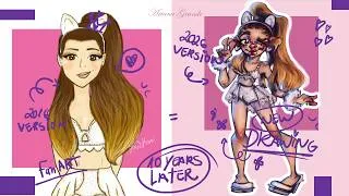 Thumbnail: DRAWING Ariana Grande Again After 10 YEARS! 🎨✨ | Drawing Process | SPEEDPAINT