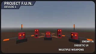 Thumbnail: Devlog 1 - Project F.U.N. | Godot | Enemy AI