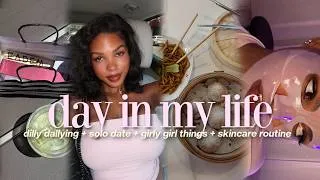 Thumbnail: DAILY DIARY 🎀 | shopping vlog + solo date + dilly dallying + full skincare routine + girl chats