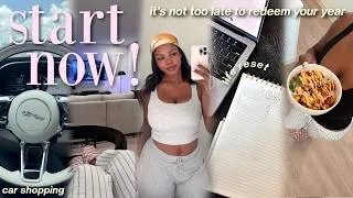 Thumbnail: MID-YEAR LIFE RESET | getting my life together + creating systems + car shopping + cleaning + more!