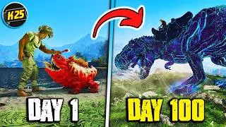 Thumbnail: I Survived 100 Days in Ark Ascended's Most Chaotic Mod, Eternal Chaos! 😮