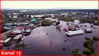 Thumbnail: Widespread flooding as heavy rains and thunderstorms hit Russia’s Ural