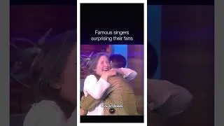 Thumbnail: When famous singers surprise their biggest fans 😭❤️