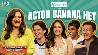 Thumbnail: The General Fun Game Show - S3 | EP 3 | ft. Kusha Kapila, Vijay Varma, Varun Thakur, Tarang Hardikar