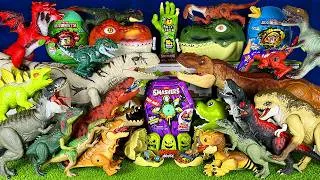 Thumbnail: Jurassic World Unboxing Review Asmr Dinosaur T-rex Indoraptor Aquilops Torosaurus Baryonyx  Dragon